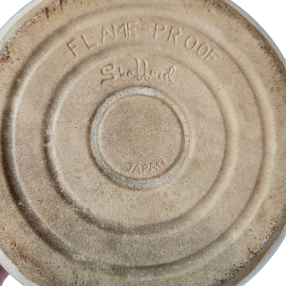 Vintage Shafford Speckled Flame Proof Stoneware Small Covered Casserole Dish - Picture 9 of 10